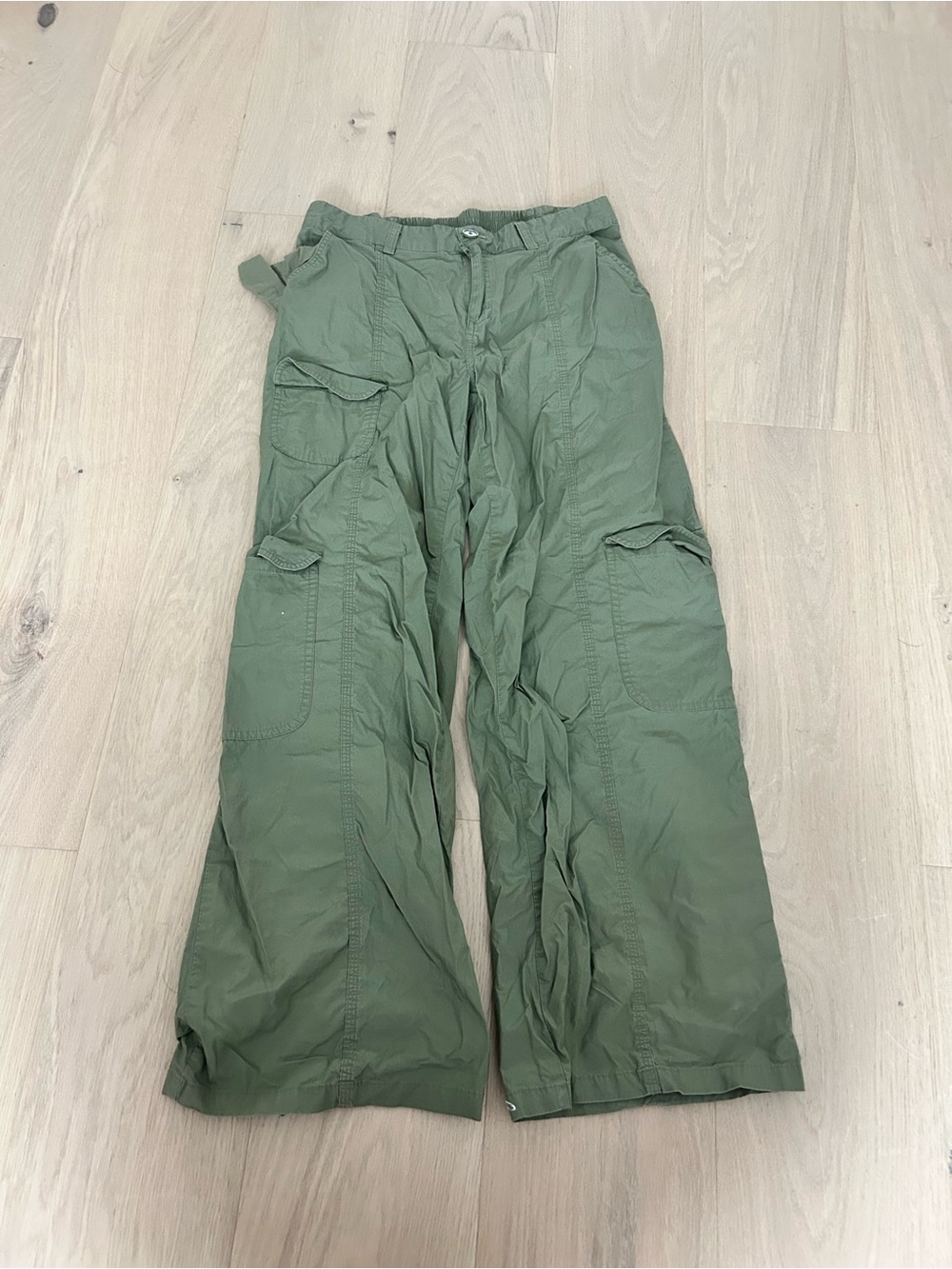Women’s Olive Green Cargo Pants
